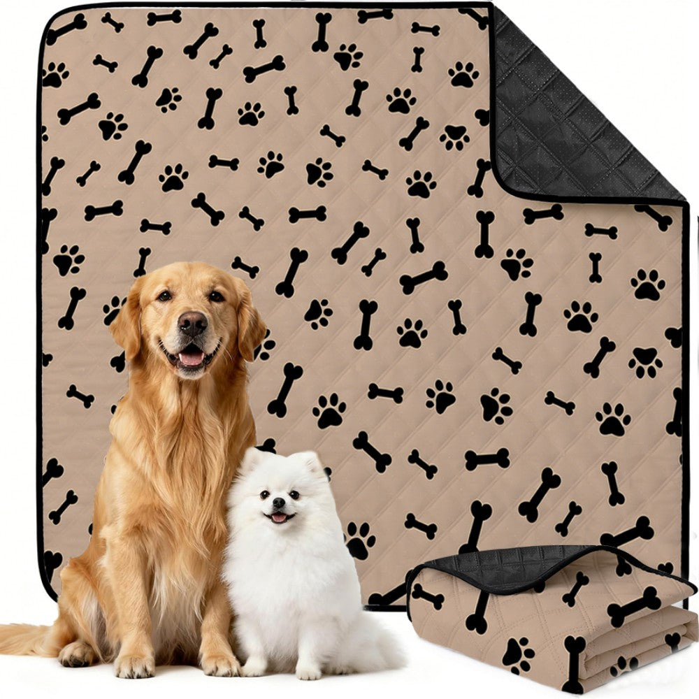 Ultrasonic composite pet mat, Persian carpet-style, high-value, leak-proof pee pad