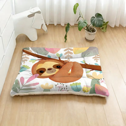 All-Season Digital Print Pet Mat, Lamb Velvet Thickened, Cat and Dog Universal Non-Slip Pet Mat, Supports OEM/ODM
