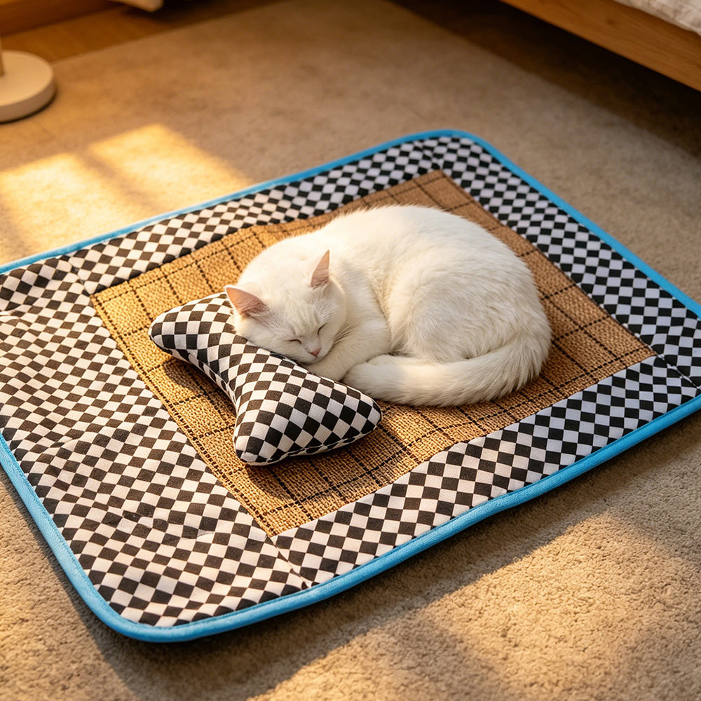 Pet Cooling Mat for Cats and Dogs, Summer Use