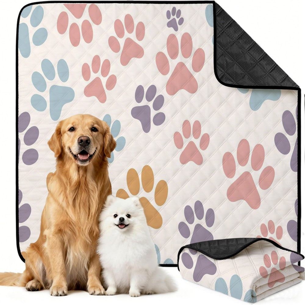 Ultrasonic composite pet mat, Persian carpet-style, high-value, leak-proof pee pad